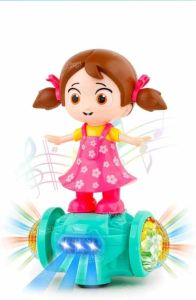 Fashion Girl Stand Musical Dancing Toy
