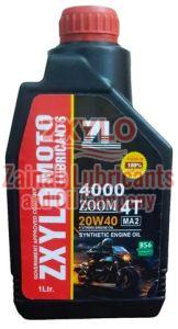 1 Litre Zxylo 20w40 4t Synthetic Bike Engine Oil
