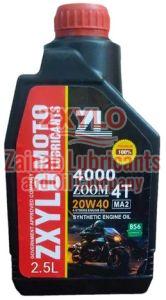 2.5 Litre Zxylo 20w40 4t Synthetic Bike Engine Oil