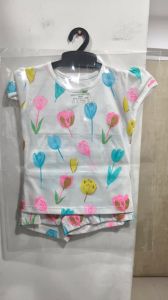 Girls Floral Cotton Cord Set