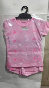 Girls Soft Cotton Printed Cord Set