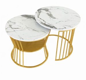 Round Nesting Table Set