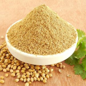 Dried Brown Coriander Powder