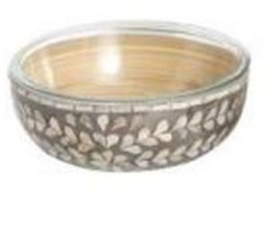Handcrafted Mother of Pearl Round Bowl