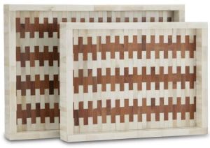 Rectangular Arrow Tray Set