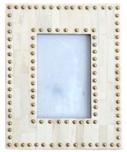 Handcrafted Bone Inlay Photo Frame