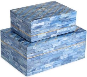 Luxury Bone Inlay Decorative Box Set