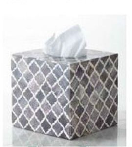 Square Printed Tissue Box
