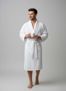 Terry and non- Terry Bathrobe