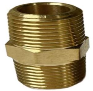 Brass Male Hex Nipple