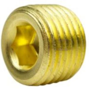 Brass Hex Head Plug