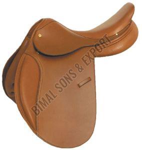 Golden Brown Shalimar Soft Leather Horse Saddle