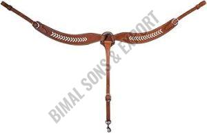 Hand Made Leather Horse Breast Collar