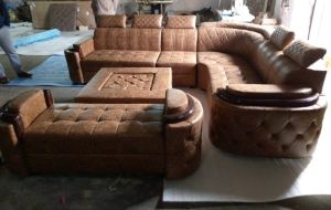 Sectional Leather Sofa Set