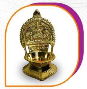 Brass Kamakshi Deepam