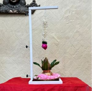 Decorative Metal Kalash Navratri Stand