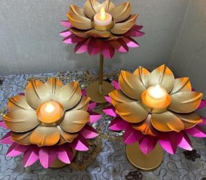 Decorative Metal Urli Stand