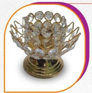 Handcrafted Crystal Candle Holder