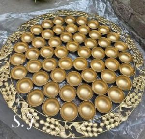 Metal 56 Bhog Thali