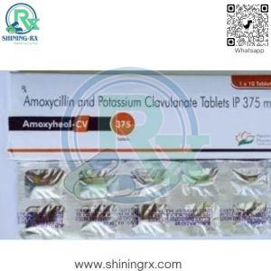 Amoxycillin and Potassium Clavulanate 375mg Tablets