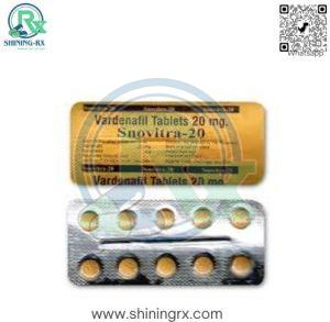 Snovitra 20mg Vardenafil Tablets