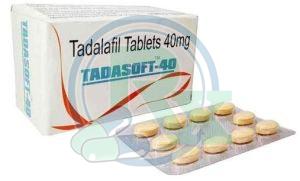 Tadasoft 40mg Tablets