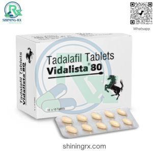 Vidalista Tadalafil 80mg Tablets