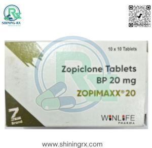 Zopimaxx Zopiclone 20mg Tablets