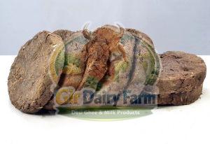 Round Cow Dung Cake