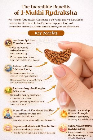 1 Mukhi Rudraksha