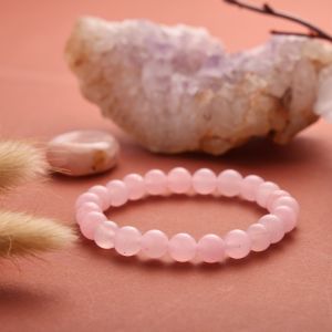 Natural Rose Quartz Bracelet
