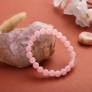 Natural Rose Quartz Bracelet