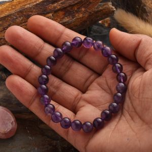 Natural Amethyst Bracelet