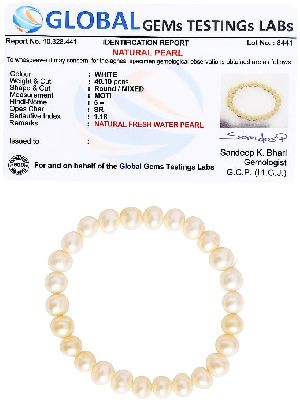 Natural Fresh Water Pearl Bracelet