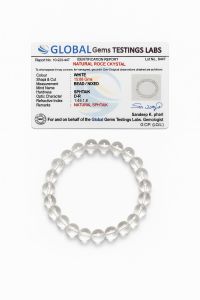 Natural Crystal Sphatik Bracelet