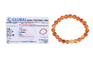 Natural Red Carnelian Bracelet