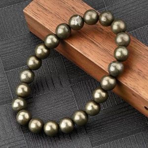 Natural Pyrite Bracelet