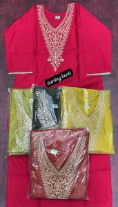 Ladies Barling Embroidered Designer Kurti