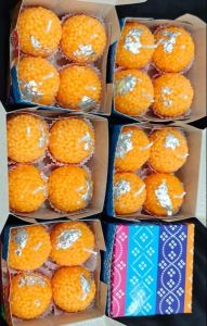 Laddu Pillar Soy Candle