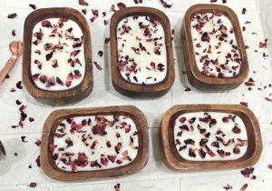 Wooden Tub Soy Candle