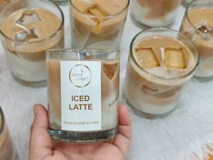 Iced Latte Glass Candle