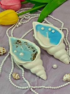 Ocean Shell Concrete Aroma Candle