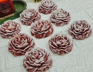 Peony Flower Candle