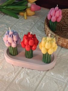 Tulip Bouquet Soy Candle