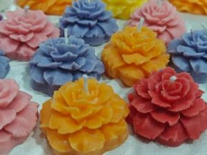 Rose Flower Aroma Candle