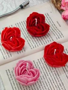 Velvet Rose Art Candle