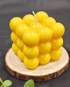 Yellow Bubble Aroma Candle