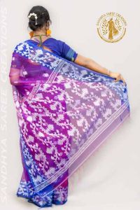 Elegant Pure Silk Muslin Weaving Designer Saree