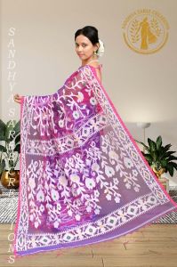 Premium Pure Dhakai Jamdani Muslin Party Wear Saree