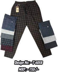 Checked Print Men Pyjama